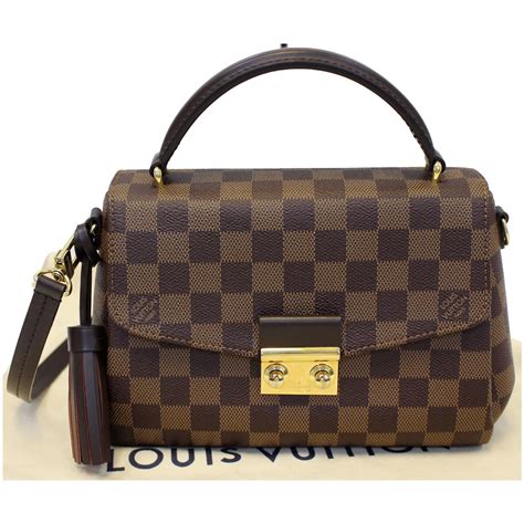 louis vuitton croisette damier ebene.